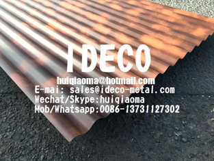 Architectural Lightweight Aluminium Wavy/Curved/Corrugated Metal Sheets for Roofing,Siding &amp; Wall Cladding Panels