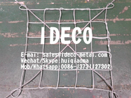 Lifting Galvanized Wire Rope Web Netting, Safety Steel Wire Rope Cargo Nets, Sling & Rigging Mesh