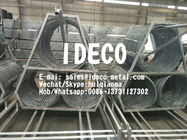 Pyramid Shape High Tensile Steel Triple Coil Barbed Tape Concertina Razor Wire Fences for Military Boundary