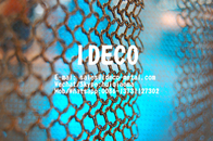Stainless Steel Ring Mesh for Decoration, Decorative Metal Ring Mesh Curtains, Architectural Chainmail Drapery Mesh